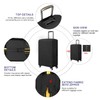 7-Mi Travel Luggage Protector Suitcase Cover 19 - 30 Inch