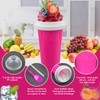 Slushie Maker Cup, DIY Magic Slushy Maker Squeeze Cups, Portable