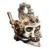 Ebros Gift Steampunk Geared Cyborg Metalhead Steam Head War Dog