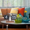Flip Desk Clock, 12 Hours Single Sided Auto Flip Table