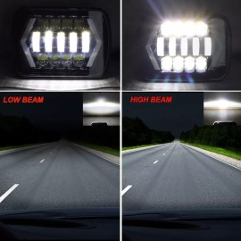 Unbranded 5x7" 7x6" For Toyota Pickup 1982-1995 Truck 4Runner LED Headlight Hi-Lo Beam DRL