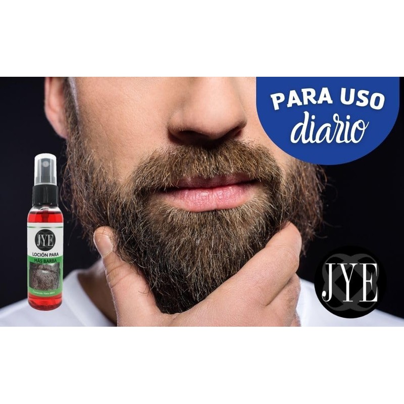 3 Lociones Doblemente Concentrada Crecimiento De Barba Y Bigote PREMIUM