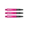 RED DRAGON Nitrotech Intermediate Dart Stems Pink - 3 Sets