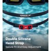Speedo Unisex Hydropulse Swimming Goggle | Comfortable Fit | Adjustable