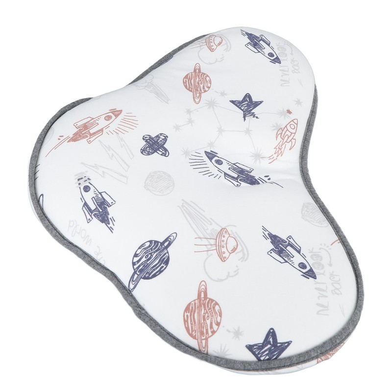 Baby Pillow for Sleeping Cloud Shaped Cute Pattern Soft Cotton