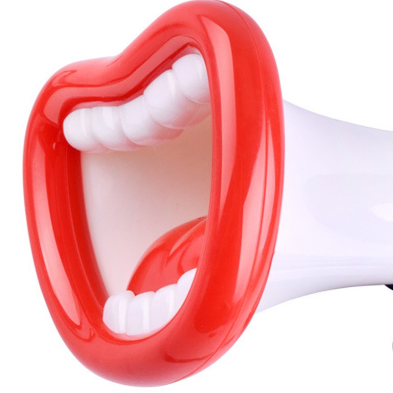 Voice Changer Horn Toy for Kids Mouth Shape Multi Button