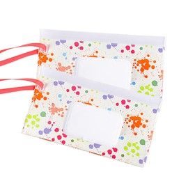 2 Pack Reusable Wet Wipe Pouch Portable Wipe Dispenser Refillable Wipes Container Lightweight Travel Wipes Case Baby Wipes Holder for Diaper Bag