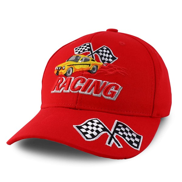 Trendy Apparel Shop Racing 3D Embroidered Flame Car Race Flag
