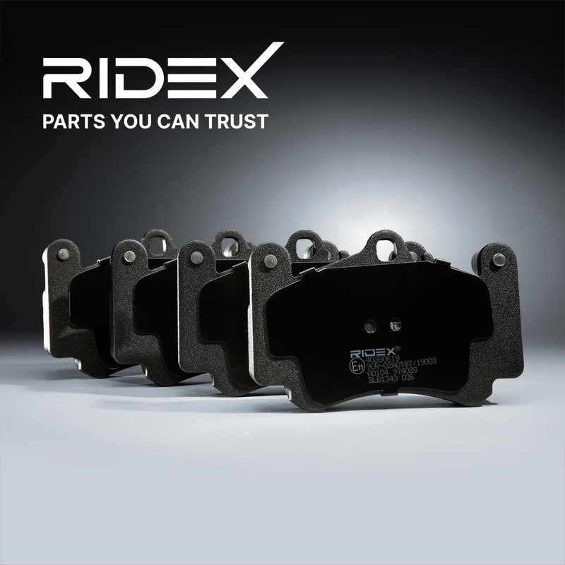 RIDEX Brake Pads Set Brake Blocks Brake Stones Set Rear