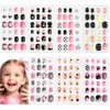 SAVILAND Children's Press On Nails - 7 Pack Children's Nails
