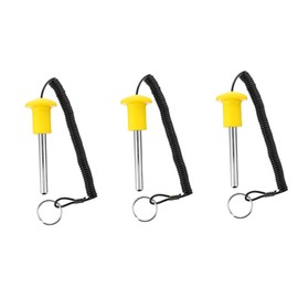 SUPVOX 3pcs Professional Calisthenics Equipment Weight Stack Pin Magnetic Bolts for Home Gym