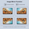 Eyoyo 7" Mini Monitor 1024x600 HDMI VGA AV 140° Wide