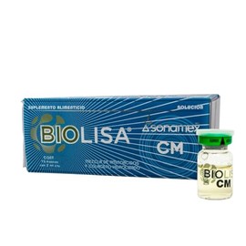Biolisa Colágeno/Músculo CM Mezcla de Aminoácidos y Colágeno Hidrolizado - 10 frascos con 7ml c/u