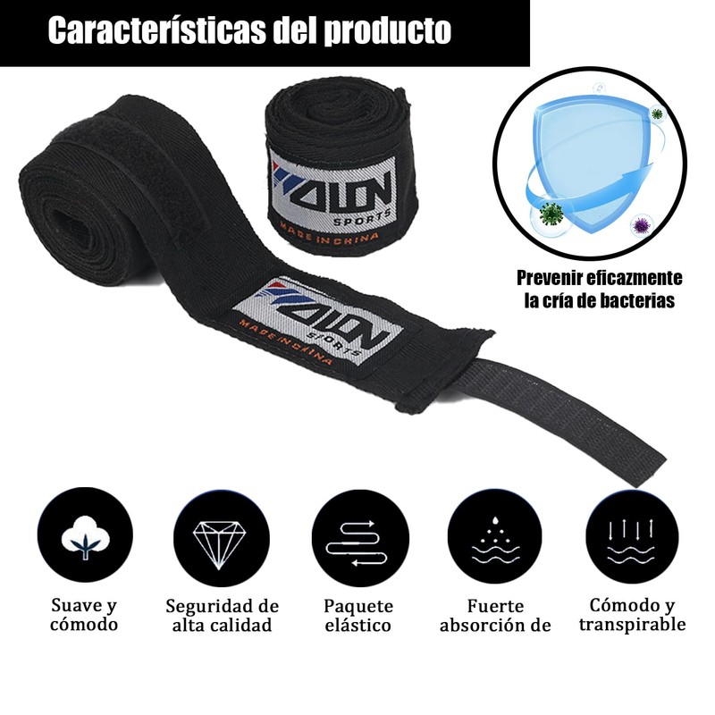 Vendas para Boxeo, Vendas Elásticas de Boxeo, Ringside Vendas para