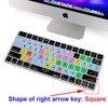 XSKN Final Cut Pro Shortcut Silicone Keyboard Cover Skin for