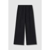JAJU [JAJU] Women's Crinkle String Wide Pants_Black
