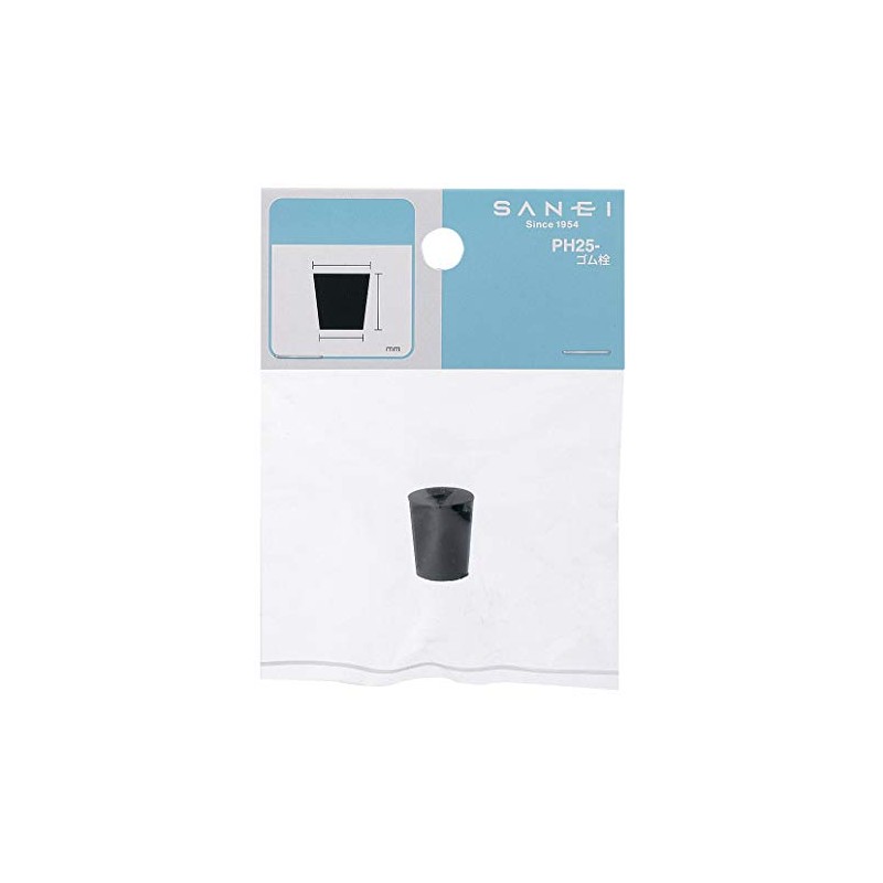 SANEI PH25-3 Rubber Stopper for Tap Water: Upper Side 0.7