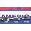 Drill America #10-48 UNS High Speed Steel Taper Tap, (Pack