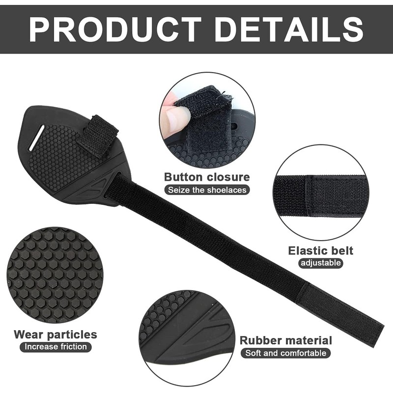 Motorcycle Motorbike shift Pad, Shoe Boot Cover Protector, Useful Gear