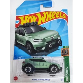 Hot Wheels Volvo XC40 Recharge (Green) 2023 Mud Studs, HKG55