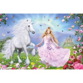 Schmidt Spiele 55565 Princess of Unicorns Jigsaw Puzzle 100 Pieces