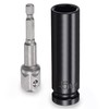 LEPEVNEY 1/2" Drive Socket Accessory Set 15mm Deep 6-Point Impact
