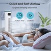 Simple Deluxe 43-Inch Oscillating Tower Fan with Mist Function and