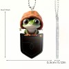 Cute Frog In A Beanie Pendant Acrylic Hanging Ornament Car