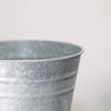 Antikas - Flower Pot Small Antique Zinc Planter Table Bucket