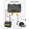 12V 500A Remote Battery Disconnect Switch, Battery Kill Switch for