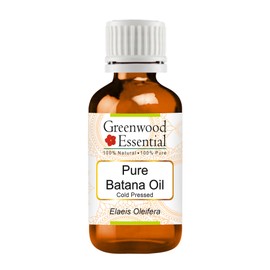 Greenwood Essential Pure Batana Oil (Elaeis Oleifera) Cold Pressed 50ml (1.69 oz)