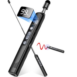 USB Presenter, 2.4 GHz Wireless Presenter Presentations, Pointer for Presentations, PowerPoint Presenter with Volume Control for Windows XP 7/8/10/Mac/Linux/Android