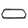 Silscvtt Front Upper Grille Outer Frame Surround Matte Black Replacement