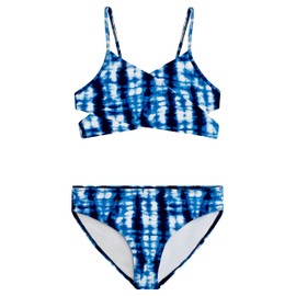 Kanu Surf - Traje de baño de 2 Piezas para niña, Coral Reef Beach Sport, Dawn Denim, 16