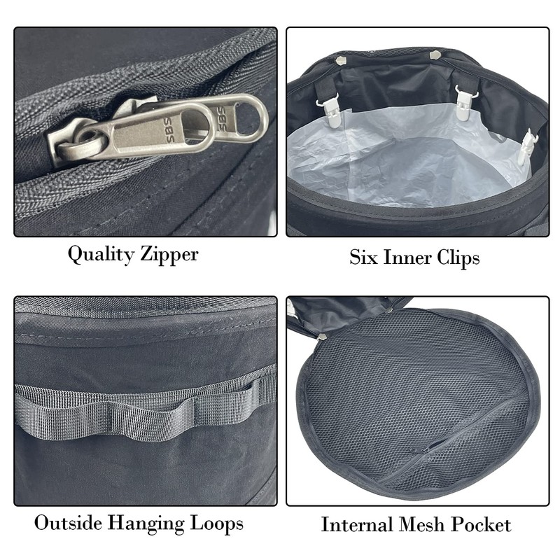 Sutekus Pop Up Storage Bin Collapsible Trash Can Recycle Container