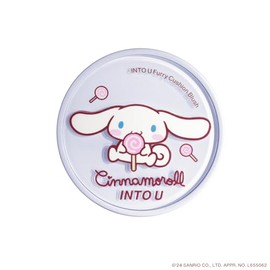 INTO U x "Cinnamorol" and "Pompompurin" Collaboration] Furry Cushion Blush Teak 3 Colors (FB01 Sweet Lavender, Free)