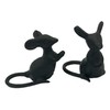 Park Hill Collection Cast Iron Mice Pair, Set of 2