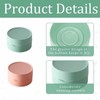 Round Soap Box, Small Soap Box with Lid, Leak-proof Soap