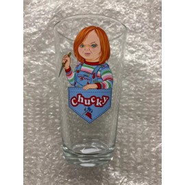 Unbranded Child's Play Chucky Tumbler Pint Glass BRAND NEW