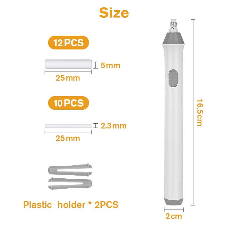 OFFCUP Electric Eraser, Automatic Portable Pencil Eraser, 22pcs Eraser Refills
