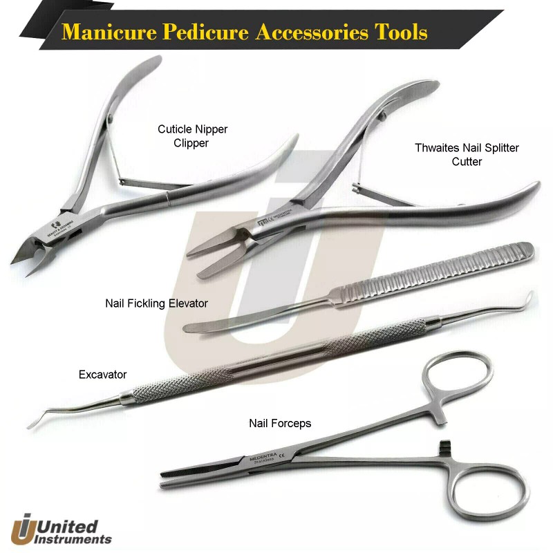 Medentra Podiatry Basic Nail Surgery Instruments Toe Nail Removal Cutter