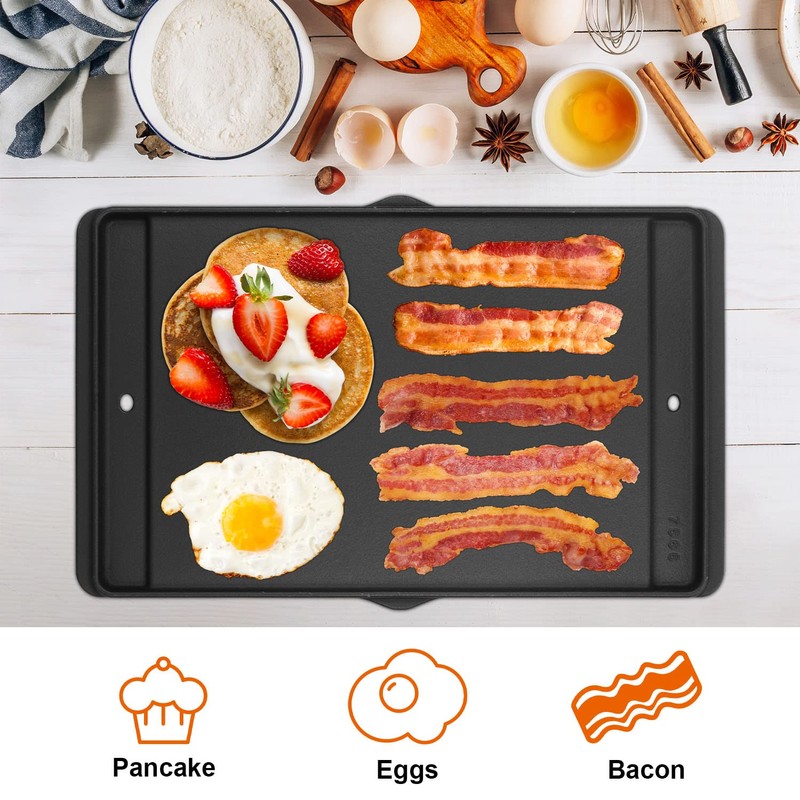 7566 Cast Iron Grill Griddle for Weber Genesis 300 Series