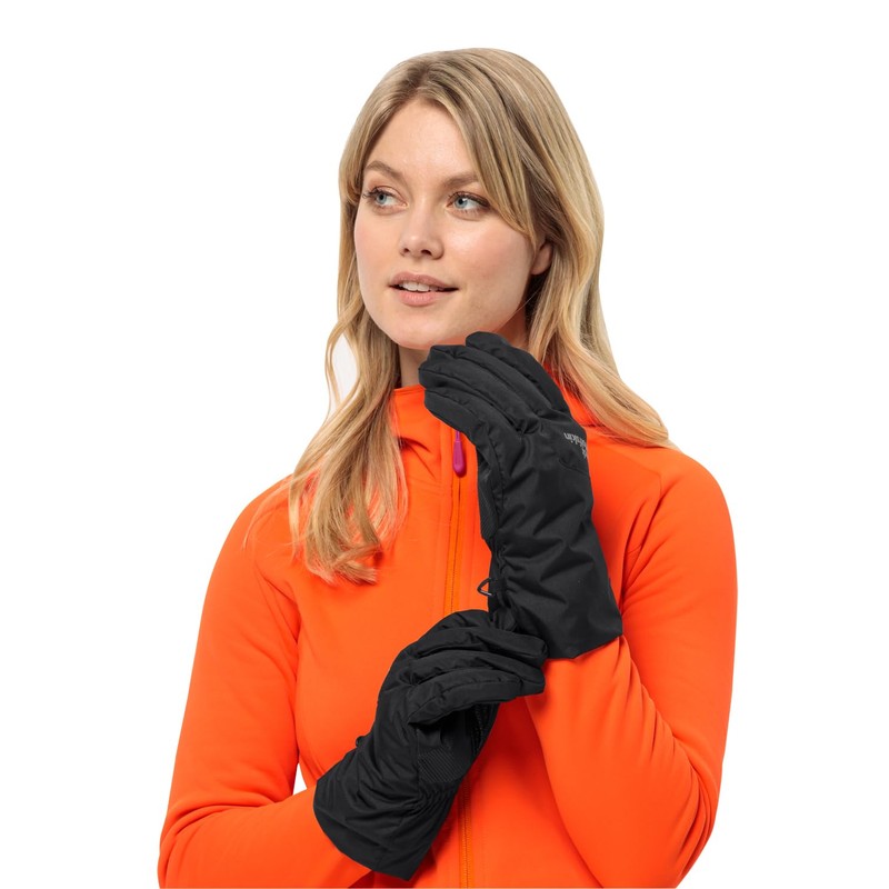 Jack Wolfskin Unisex Winter Basic Glove Glove, Black, L