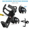 Bicycle Water Bottle Holder, 360 Degree Adjustable Bicycle Water Bottle