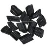 Black Tourmaline Crystals Rough Stone in Bulk, 1lb Regular Pieces