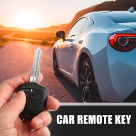 X AUTOHAUX 2 Key Buttons 433MHz Replacement Car Key Fob for L200