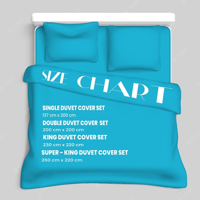 Sapphire Collection Plain Duvet Cover With Pillow Case Non Iron