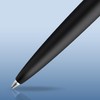 Waterman Graduate Allure ballpoint pen, black paint, medium tip, blue