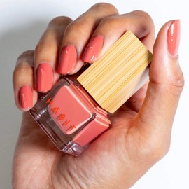 Habit Cosmetics Nail Polish - Terra - Burnt Salmon Creme Non Toxic