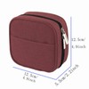 Ruyosn Cable Organiser Bag Waterproof Small Cable Bag Mouse Pocket
